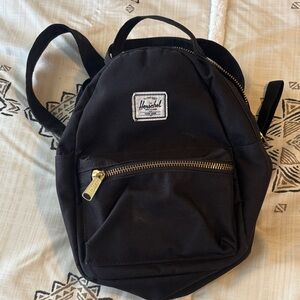 Herschel Supply Company Black Mini Backpack